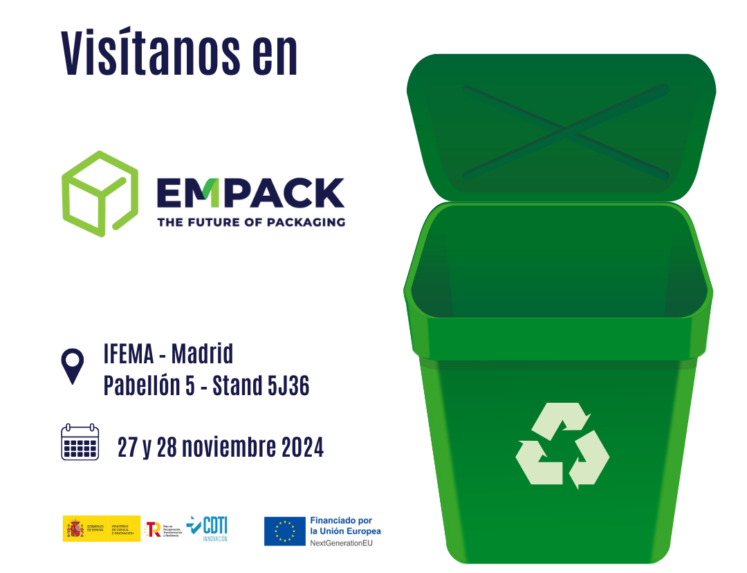 ¡RECIPOL estará presente en EMPACK 2024 junto a ITENE!