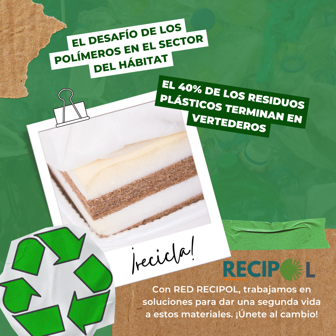 ¿Sabías que el 40% de los residuos plásticos terminan en vertederos?